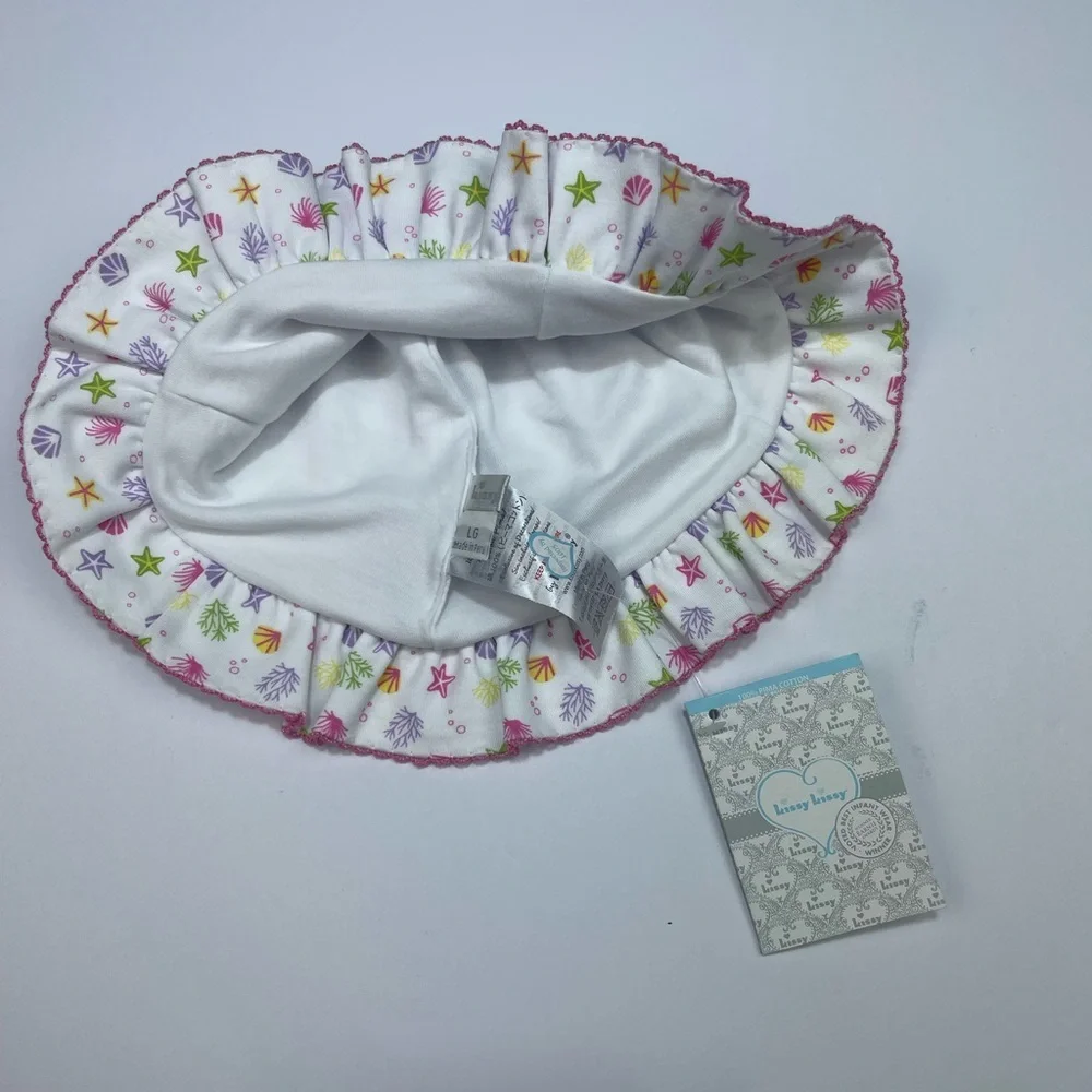 Kids Sea Life Hat - White and Multicolor